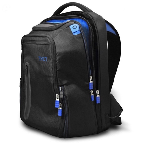 backpack with built in battery